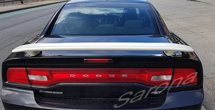 Custom Dodge Charger  Sedan Trunk Wing (2011 - 2014) - $189.00 (Part #DG-049-TW)